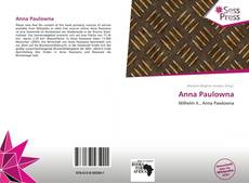 Bookcover of Anna Paulowna