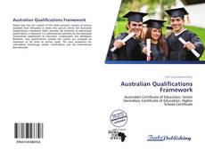 Australian Qualifications Framework kitap kapağı