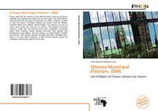 Bookcover of Ottawa Municipal Election, 2006