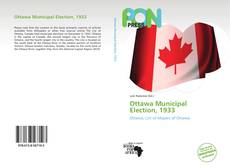 Couverture de Ottawa Municipal Election, 1933