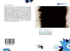 Anna Seliger kitap kapağı