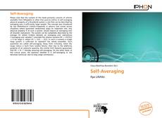 Self-Averaging kitap kapağı