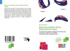 Bookcover of Royal Australian Army Educational Corps