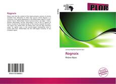 Buchcover von Rognaix