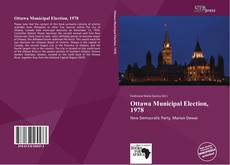 Portada del libro de Ottawa Municipal Election, 1978