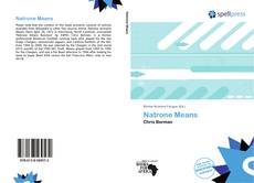 Bookcover of Natrone Means