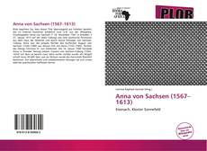 Anna von Sachsen (1567–1613) kitap kapağı