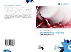 Buchcover von Self-Defeating Prophecy