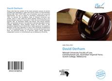 Portada del libro de David Derham