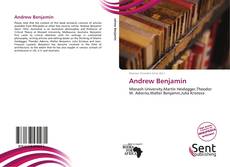 Buchcover von Andrew Benjamin