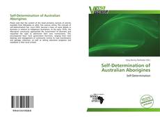 Portada del libro de Self-Determination of Australian Aborigines