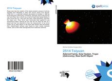 Bookcover of 2514 Taiyuan