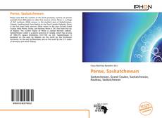 Capa do livro de Pense, Saskatchewan 