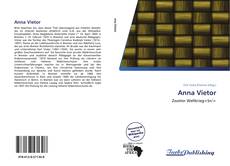 Capa do livro de Anna Vietor 