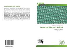 Portada del libro de Anna Sophia von Anhalt