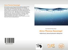 Capa do livro de Anna Therese Rawengel 