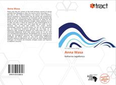 Portada del libro de Anna Wasa