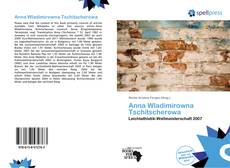 Portada del libro de Anna Wladimirowna Tschitscherowa