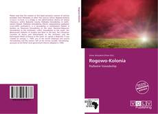 Capa do livro de Rogowo-Kolonia 