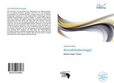 Portada del libro de Annakleidervogel