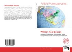 Capa do livro de William Noel Benson 