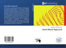 Copertina di Anne-Marie Sigmund