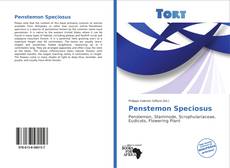 Capa do livro de Penstemon Speciosus 