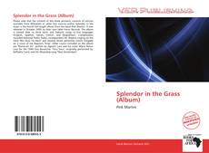 Portada del libro de Splendor in the Grass (Album)