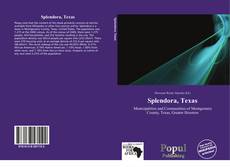 Capa do livro de Splendora, Texas 