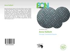 Bookcover of Anne Halkett