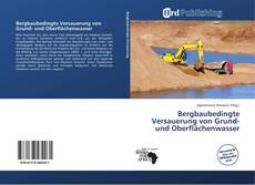 Bergbaubedingte Versauerung von Grund- und Oberflächenwasser kitap kapağı