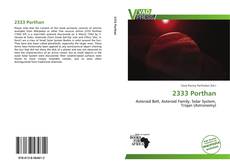 Portada del libro de 2333 Porthan