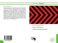 Buchcover von Anne Boileau