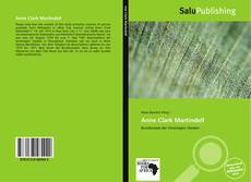 Couverture de Anne Clark Martindell