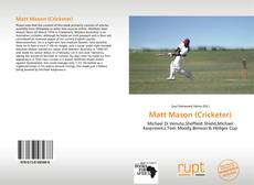 Buchcover von Matt Mason (Cricketer)