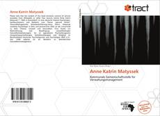 Portada del libro de Anne Katrin Matyssek