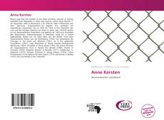 Couverture de Anne Kersten