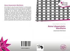 Portada del libro de Anne Löwenstein-Wertheim