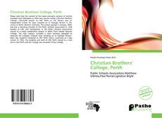 Copertina di Christian Brothers' College, Perth