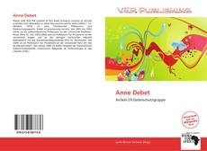 Capa do livro de Anne Debet 