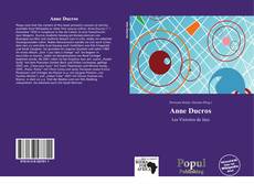 Capa do livro de Anne Ducros 