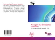 Bookcover of Pentagon Rapid Response Operation