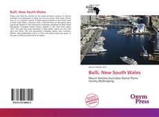 Bookcover of Bulli, New South Wales