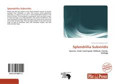 Couverture de Splendrillia Subviridis