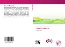 Capa do livro de Rogério Duprat 