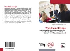 Capa do livro de Wyndham College 