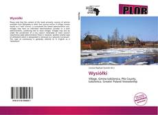 Capa do livro de Wysiółki 