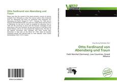 Bookcover of Otto Ferdinand von Abensberg und Traun