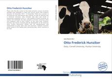 Buchcover von Otto Frederick Hunziker