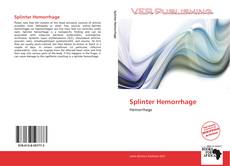Bookcover of Splinter Hemorrhage
